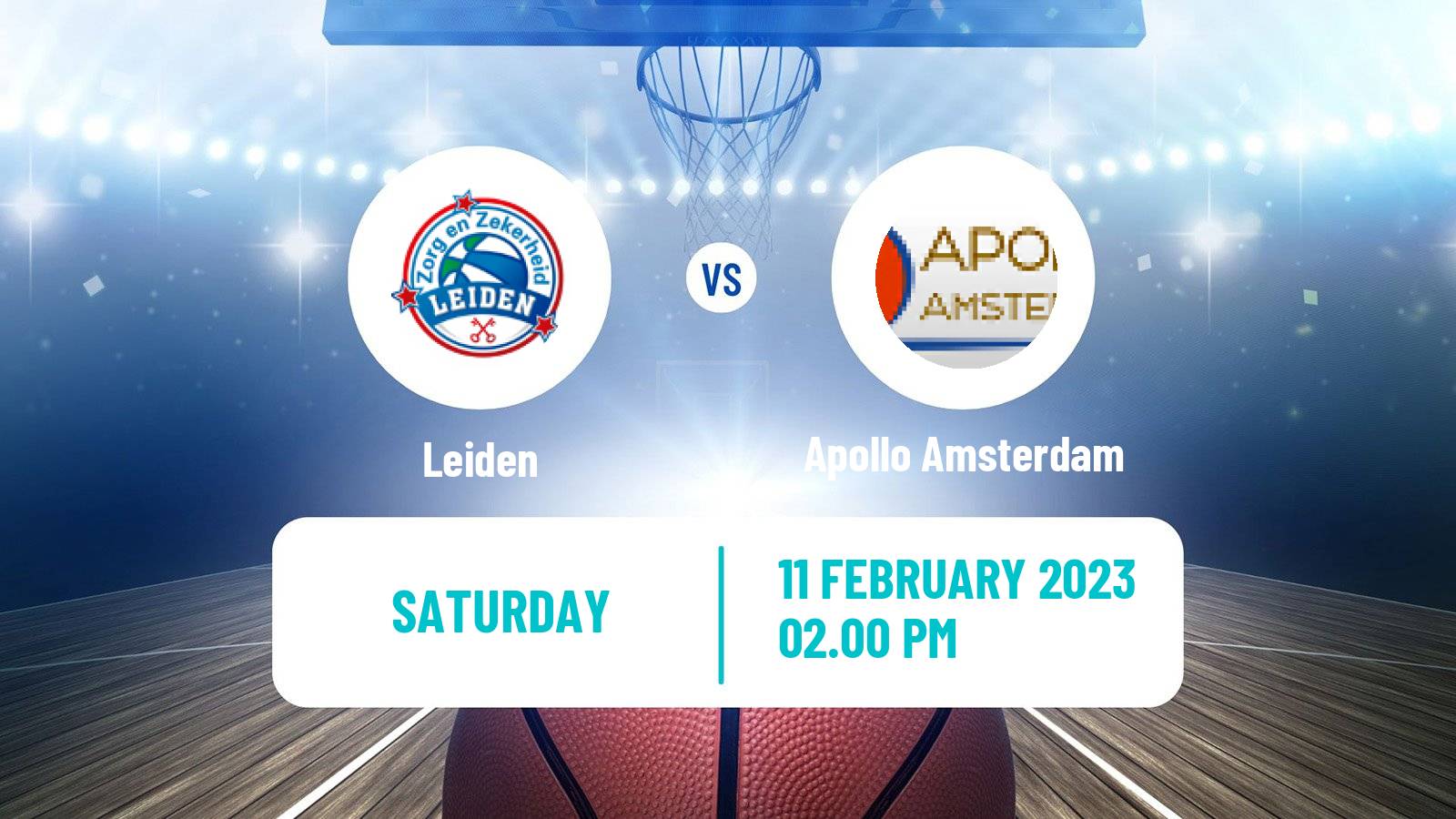 Basketball BNXT League Leiden - Apollo Amsterdam