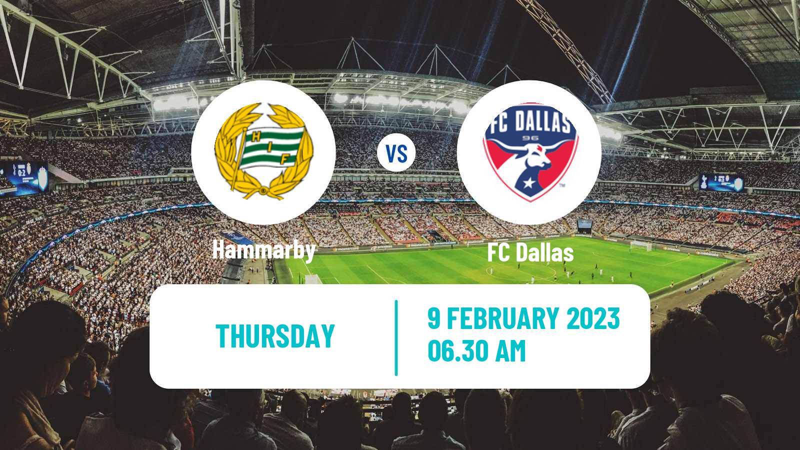 Soccer Club Friendly Hammarby - FC Dallas