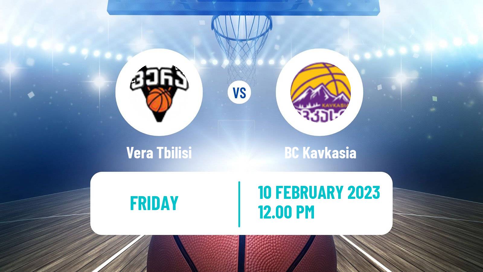 Basketball Georgian Superleague Basketball Vera Tbilisi - Kavkasia