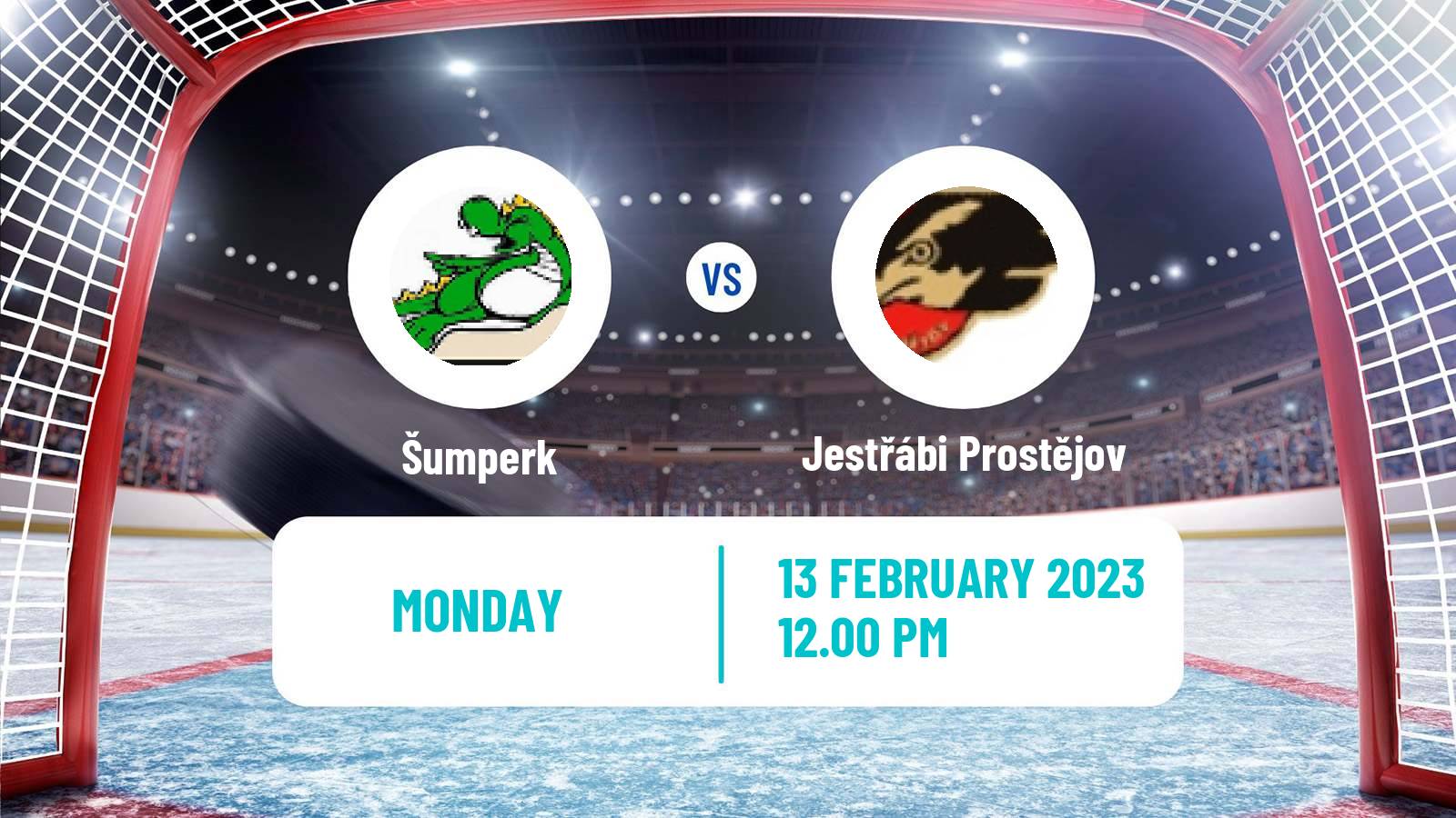 Hockey Czech Chance Liga Šumperk - Jestřábi Prostějov