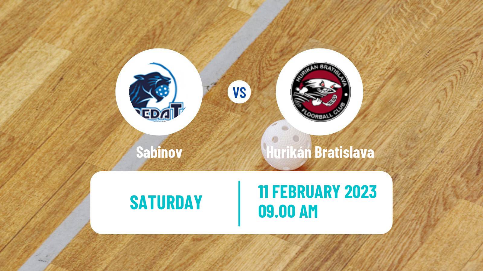 Floorball Slovak Extraliga Floorball Women Sabinov - Hurikán Bratislava