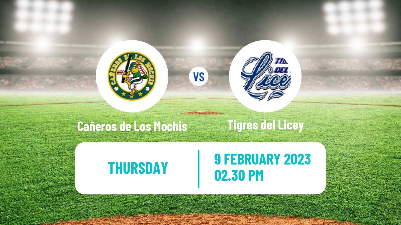 Baseball Baseball Caribbean Series Cañeros de Los Mochis - Tigres del Licey