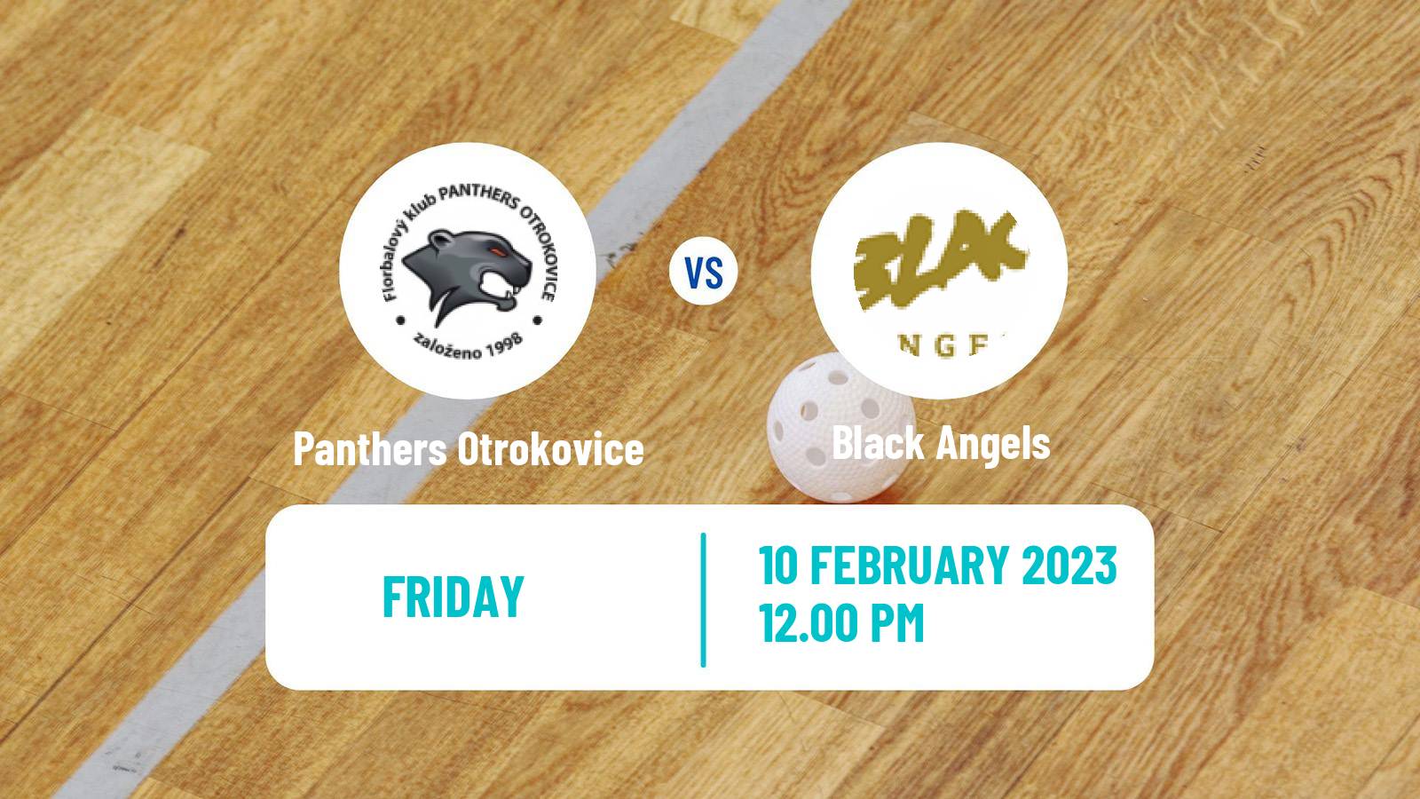 Floorball Czech Superliga Floorball Panthers Otrokovice - Black Angels