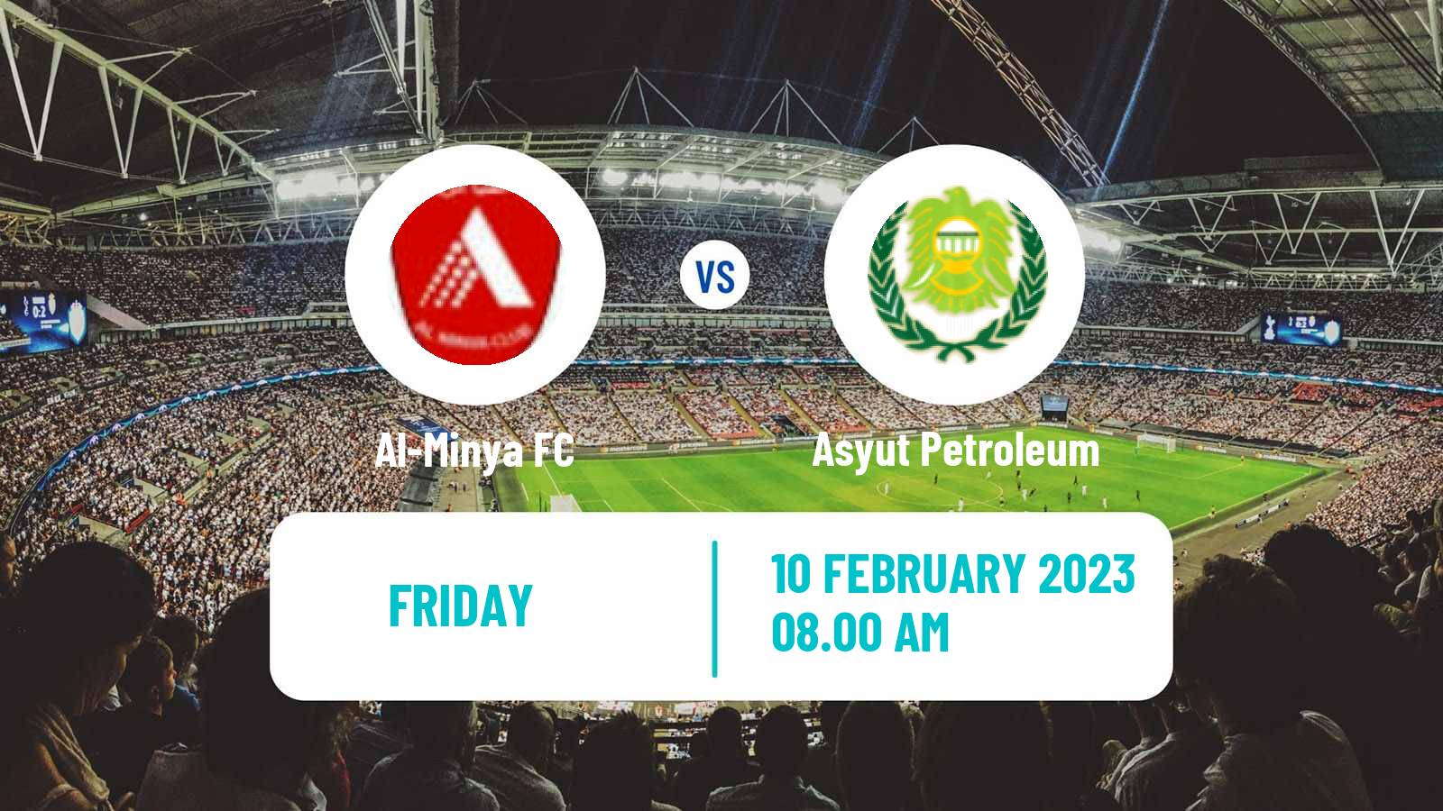 Soccer Egyptian Division 2 - Group A Al-Minya - Asyut Petroleum