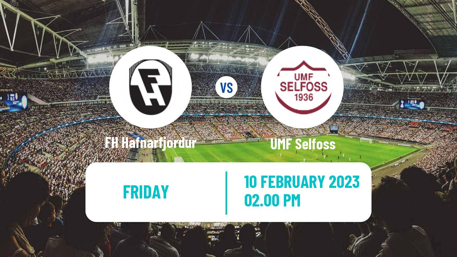 Soccer Icelandic League Cup FH Hafnarfjordur - Selfoss