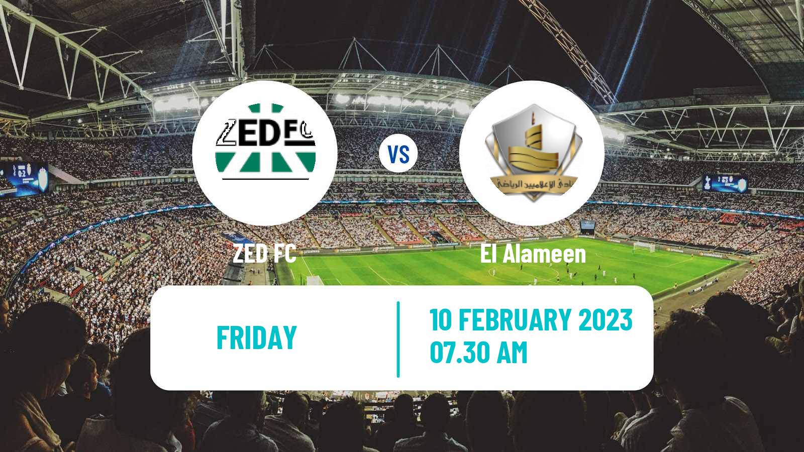 Soccer Egyptian Division 2 - Group B ZED - El Alameen