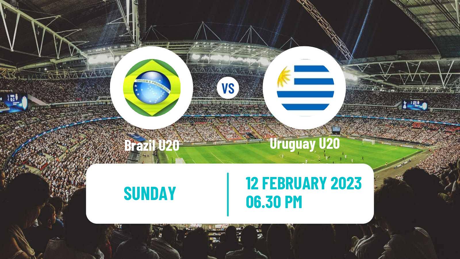 Soccer South American Championship U20 Brazil U20 - Uruguay U20