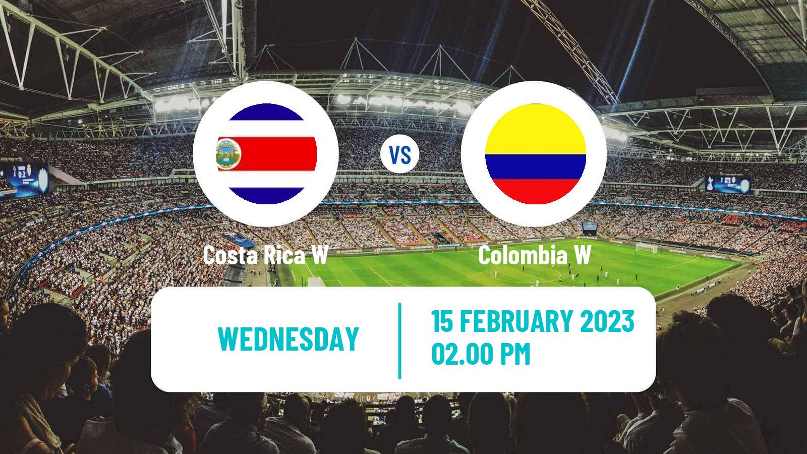 Soccer Friendly International Women Costa Rica W - Colombia W