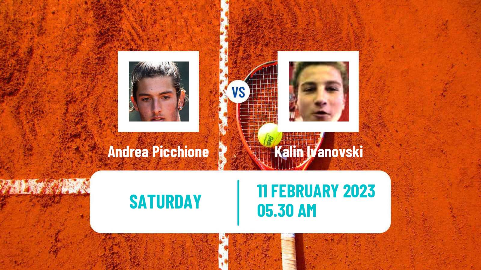 Tennis ITF Tournaments Andrea Picchione - Kalin Ivanovski