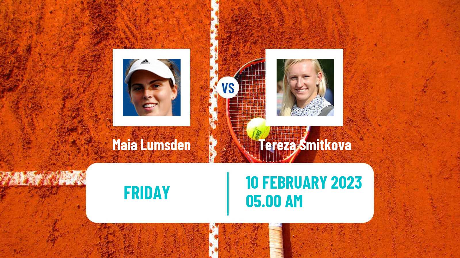 Tennis ITF Tournaments Maia Lumsden - Tereza Smitkova