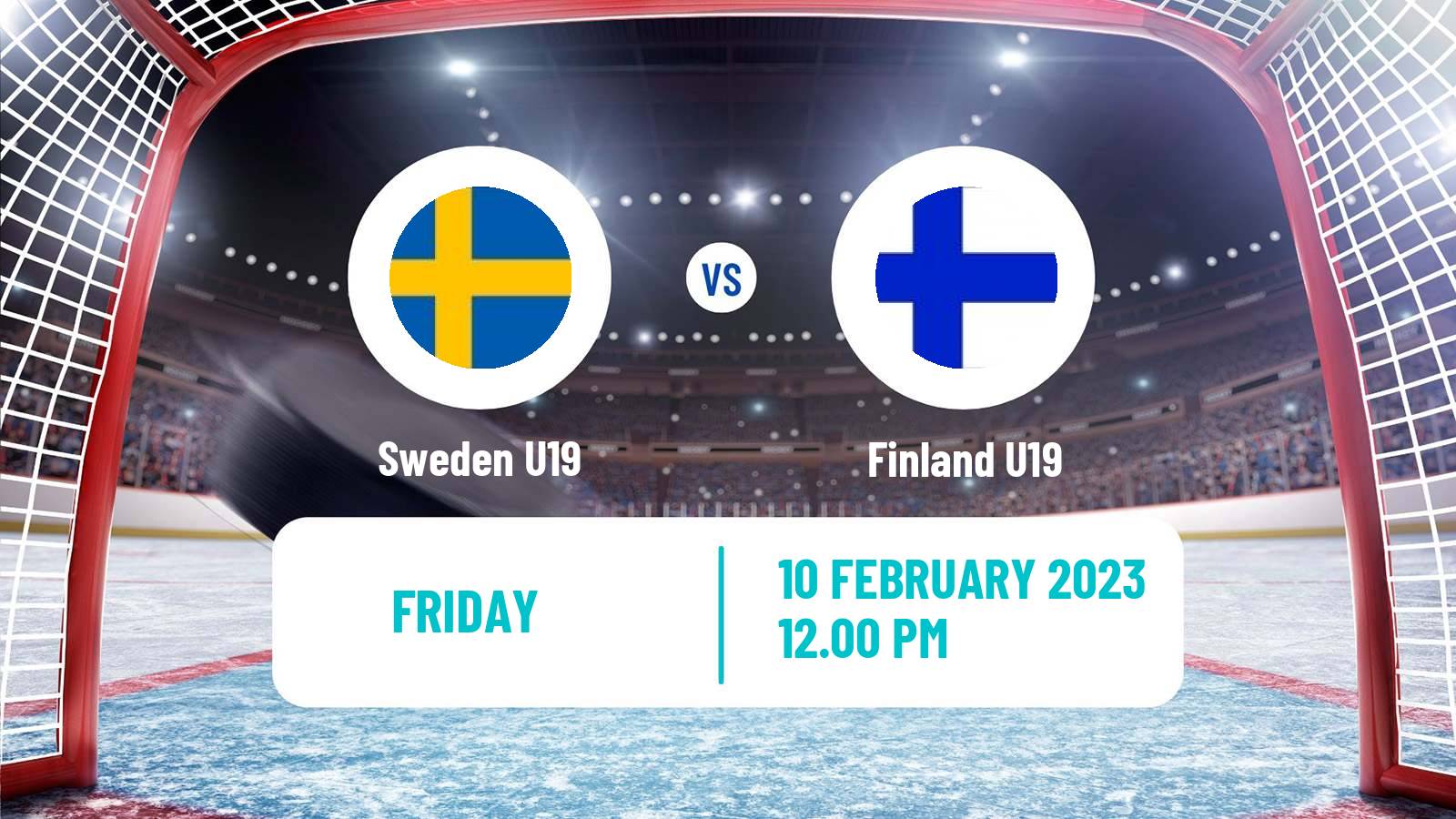 Hockey Friendly International Ice Hockey Sweden U19 - Finland U19