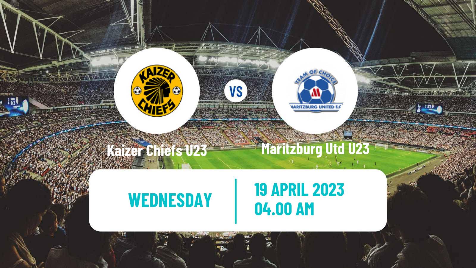 Soccer South African Diski Challenge Kaizer Chiefs U23 - Maritzburg Utd U23