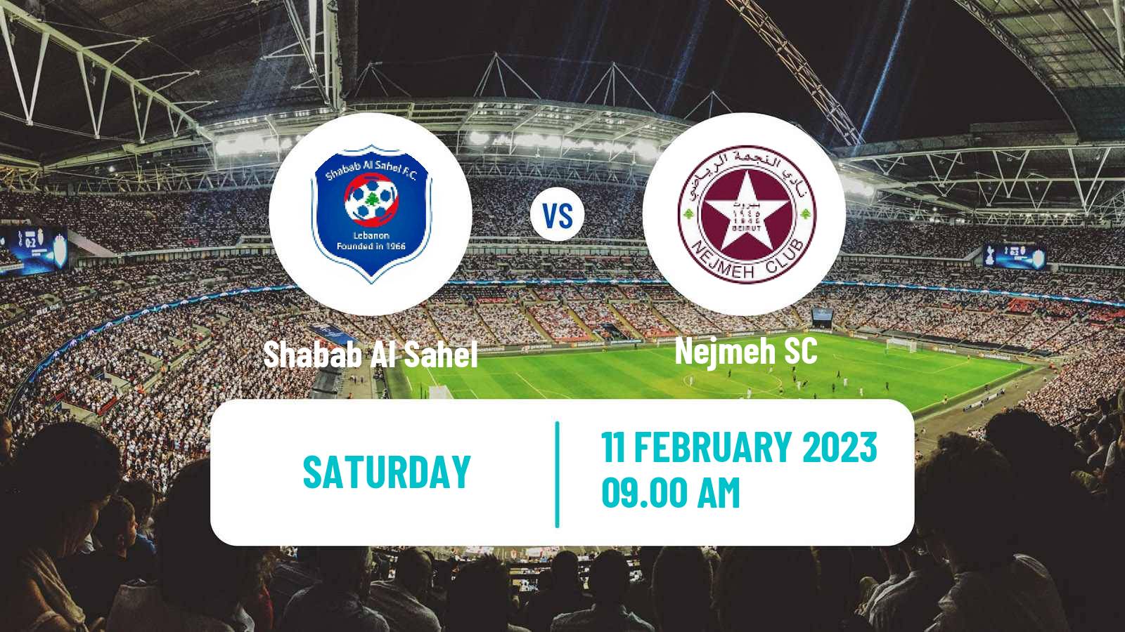 Soccer Lebanese Premier League Shabab Al Sahel - Nejmeh