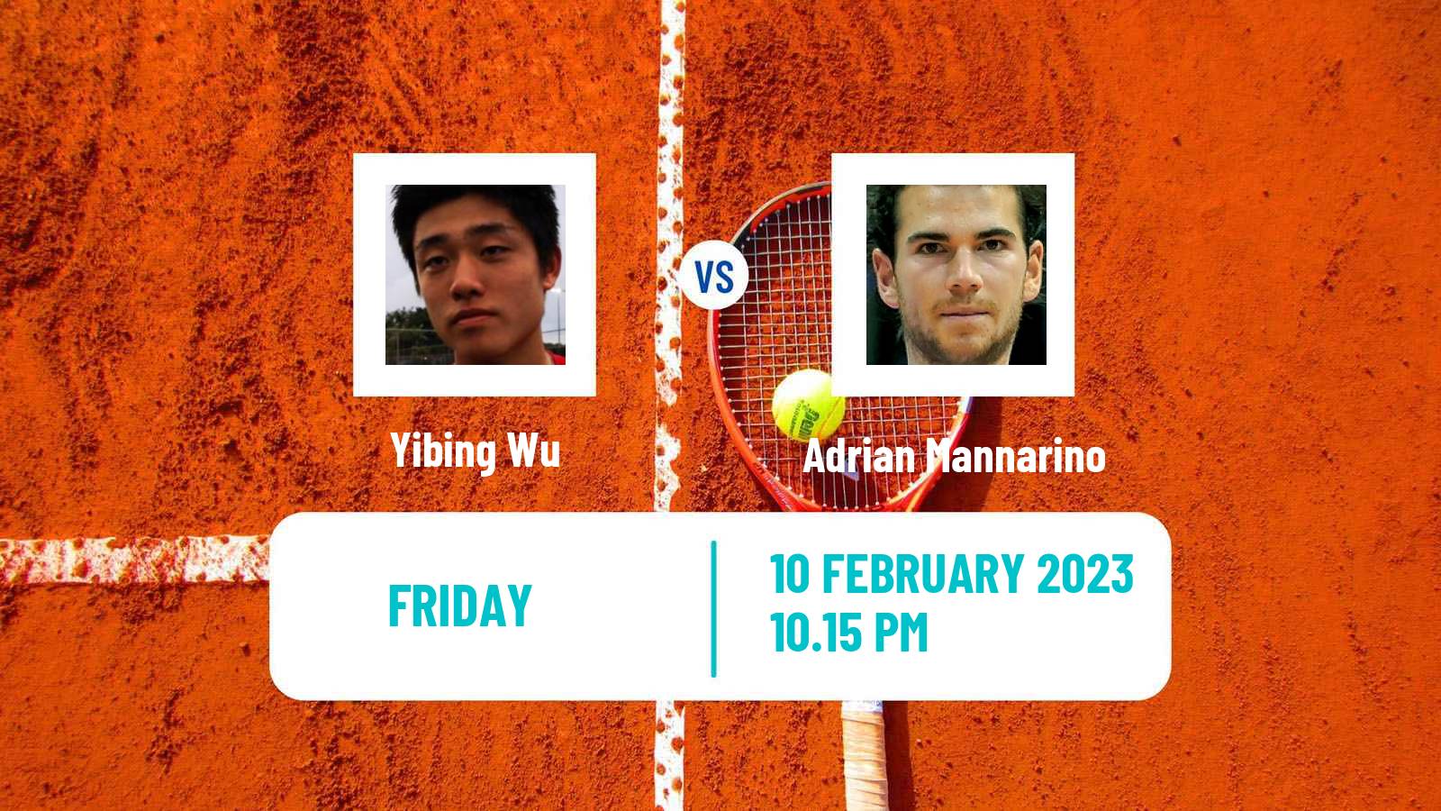 Tennis ATP Dallas Yibing Wu - Adrian Mannarino