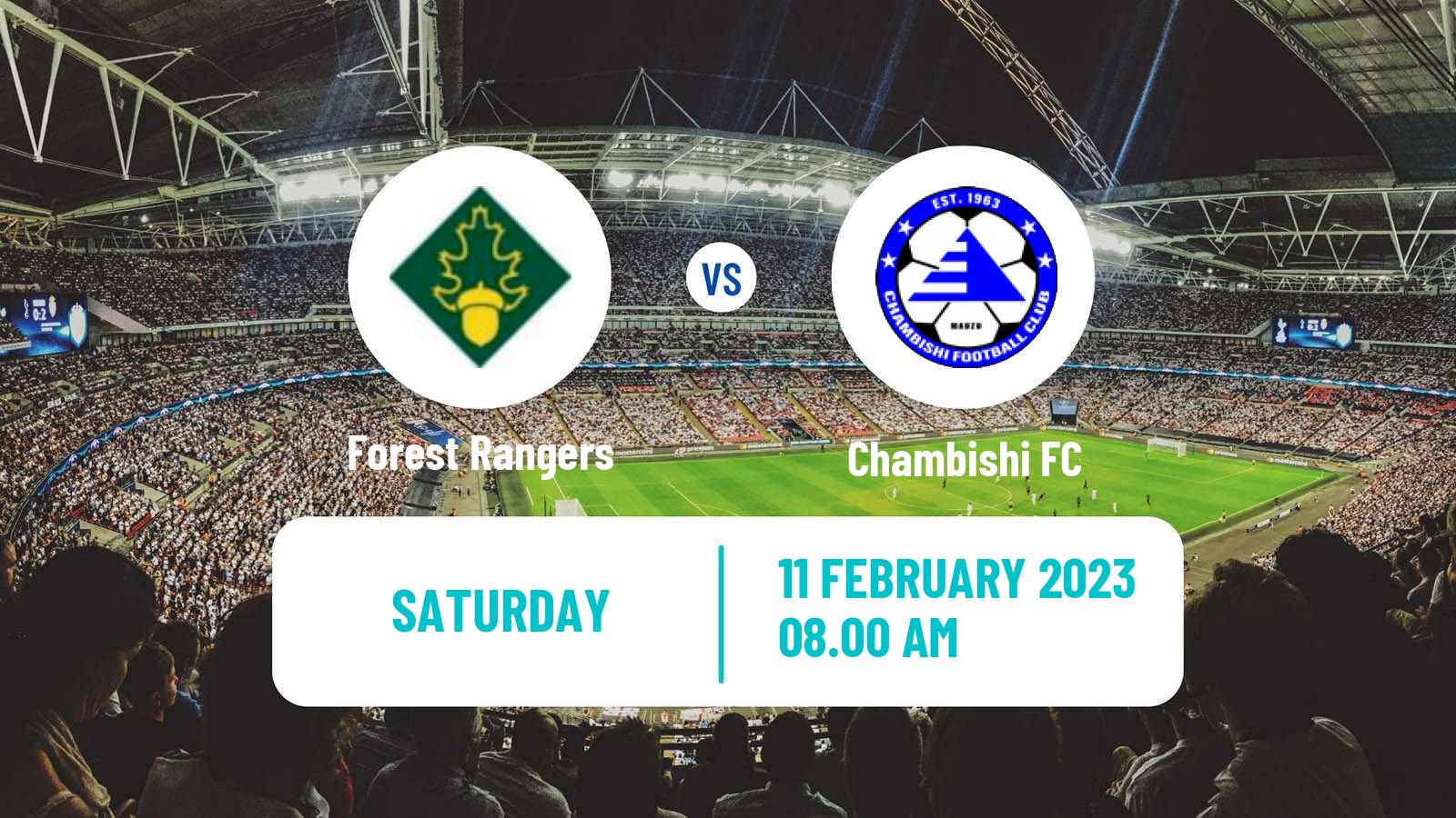 Soccer Zambian Premier League Forest Rangers - Chambishi