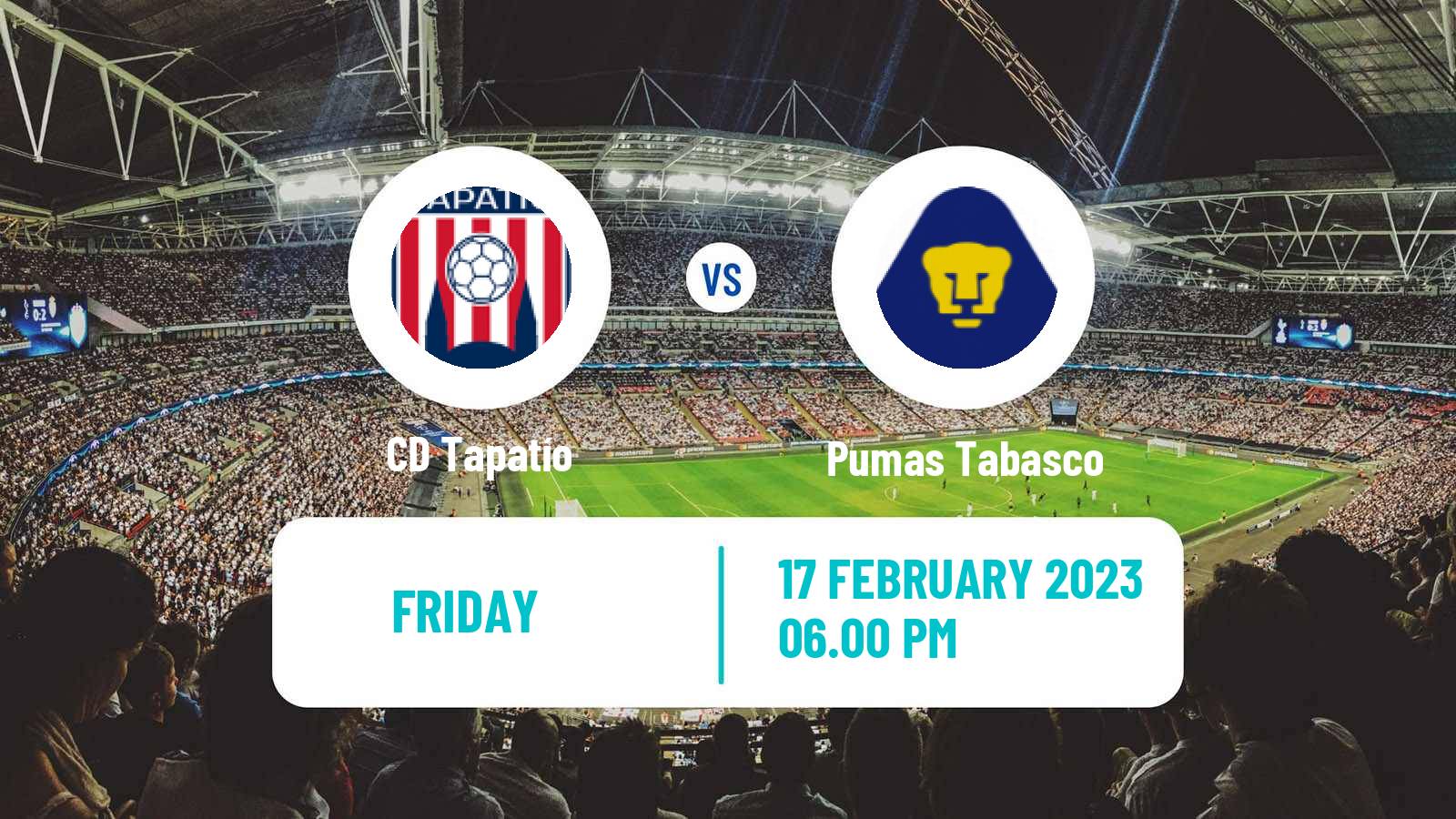 Soccer Mexican Liga de Expansion MX Tapatío - Pumas Tabasco