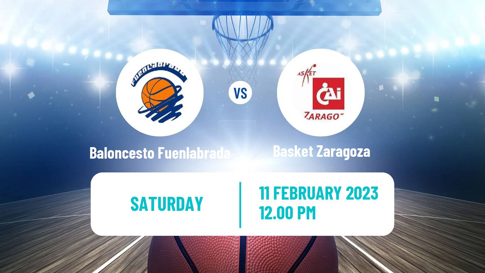 Basketball Spanish ACB League Baloncesto Fuenlabrada - Basket Zaragoza