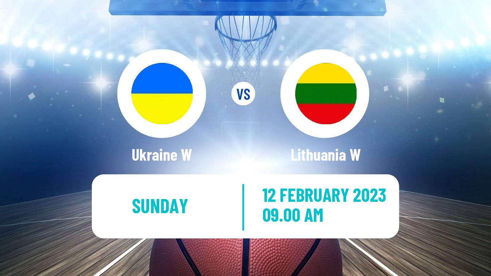 Basketball EuroBasket Women Ukraine W - Lithuania W