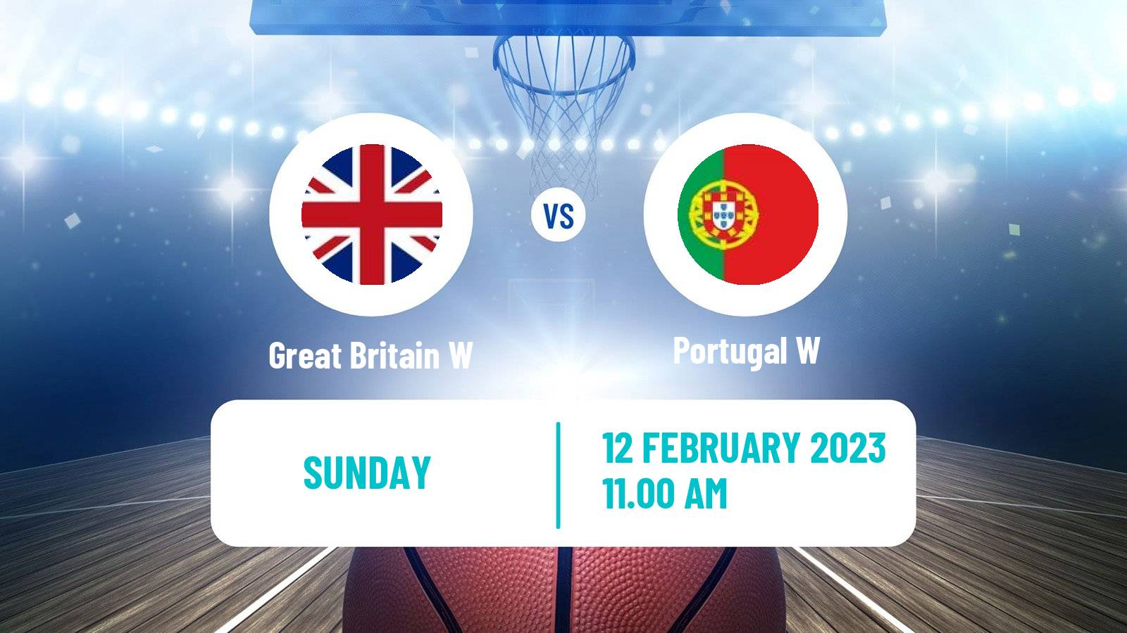 Basketball EuroBasket Women Great Britain W - Portugal W