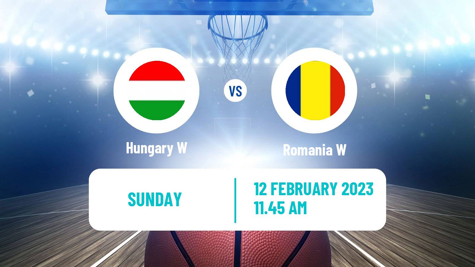 Basketball EuroBasket Women Hungary W - Romania W