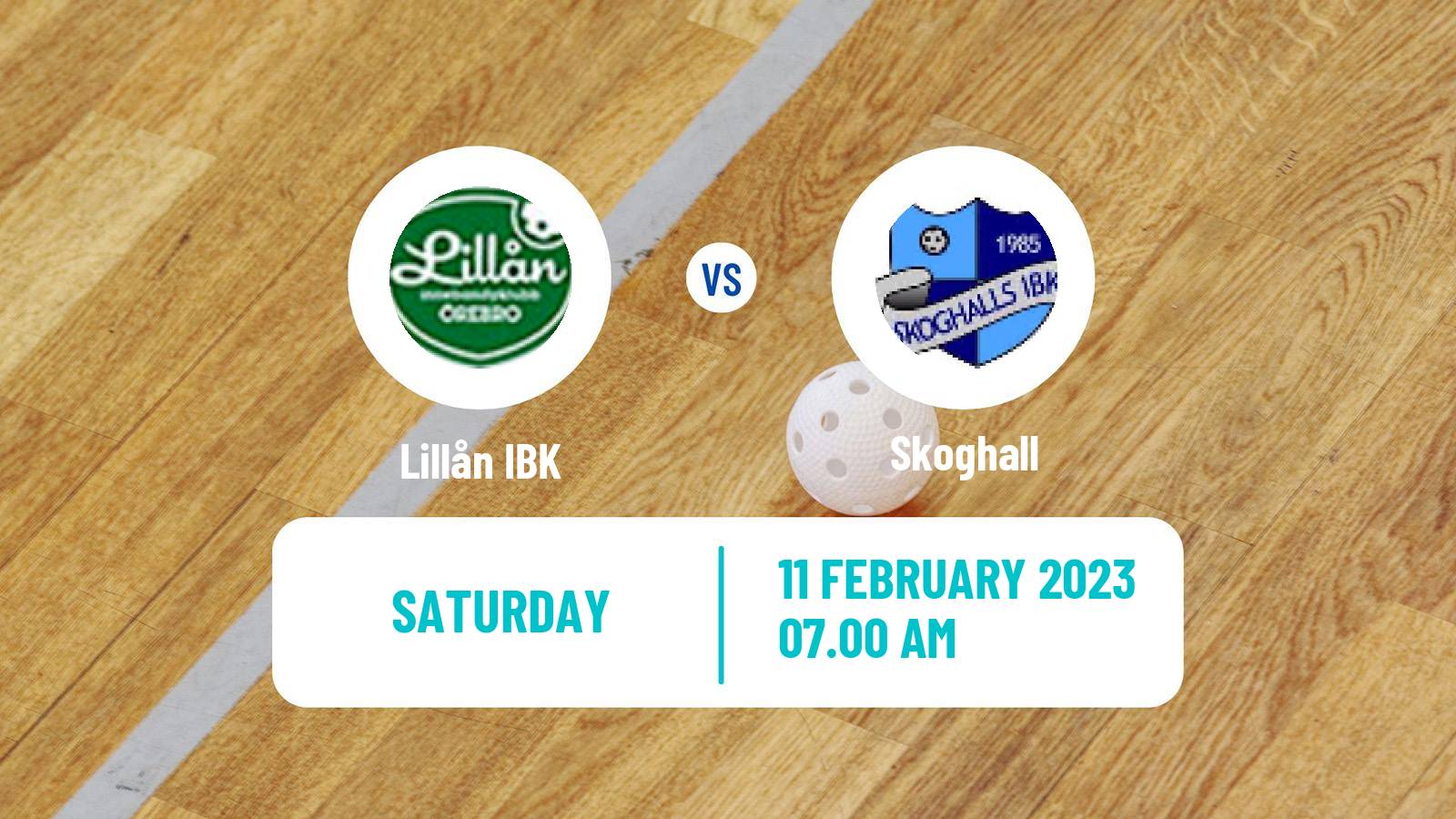 Floorball Swedish Allsvenskan Södra Floorball Lillån - Skoghall