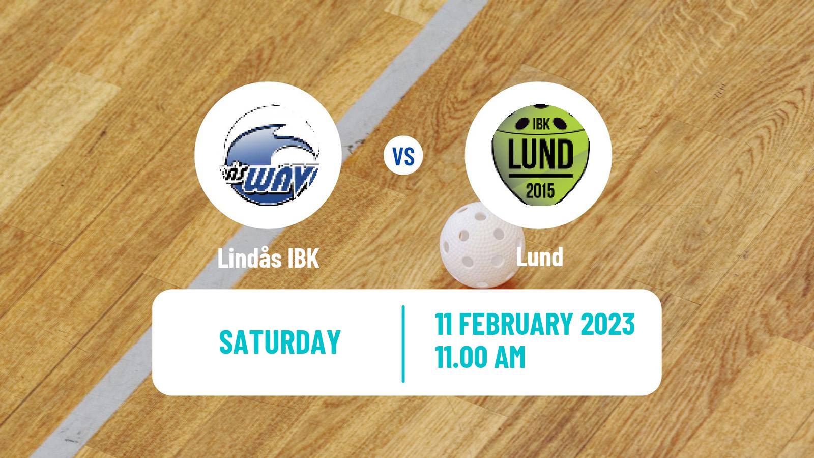 Floorball Swedish Allsvenskan Södra Floorball Lindås IBK - Lund