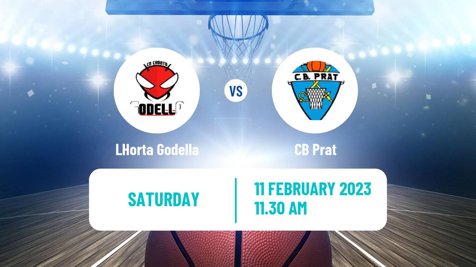 Basketball Spanish LEB Plata LHorta Godella - Prat