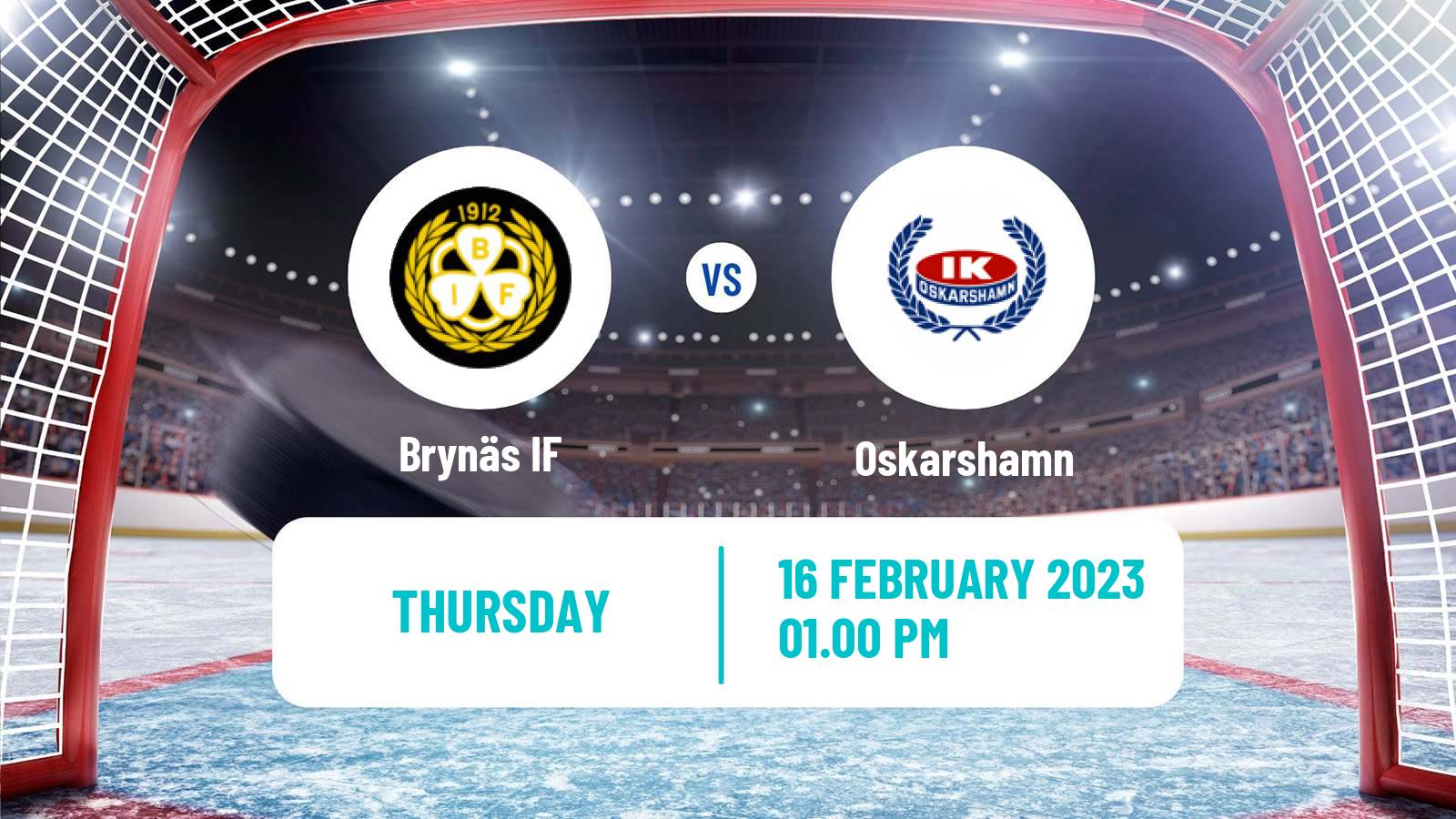 Hockey SHL Brynäs - Oskarshamn