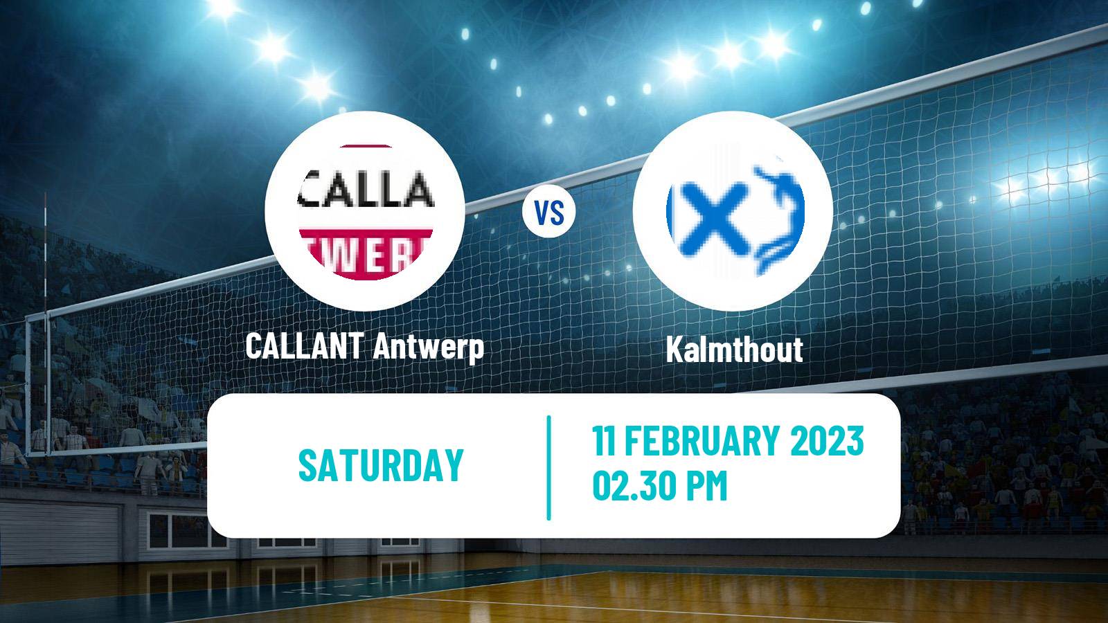 Volleyball Belgian Liga A Volleyball Women CALLANT Antwerp - Kalmthout