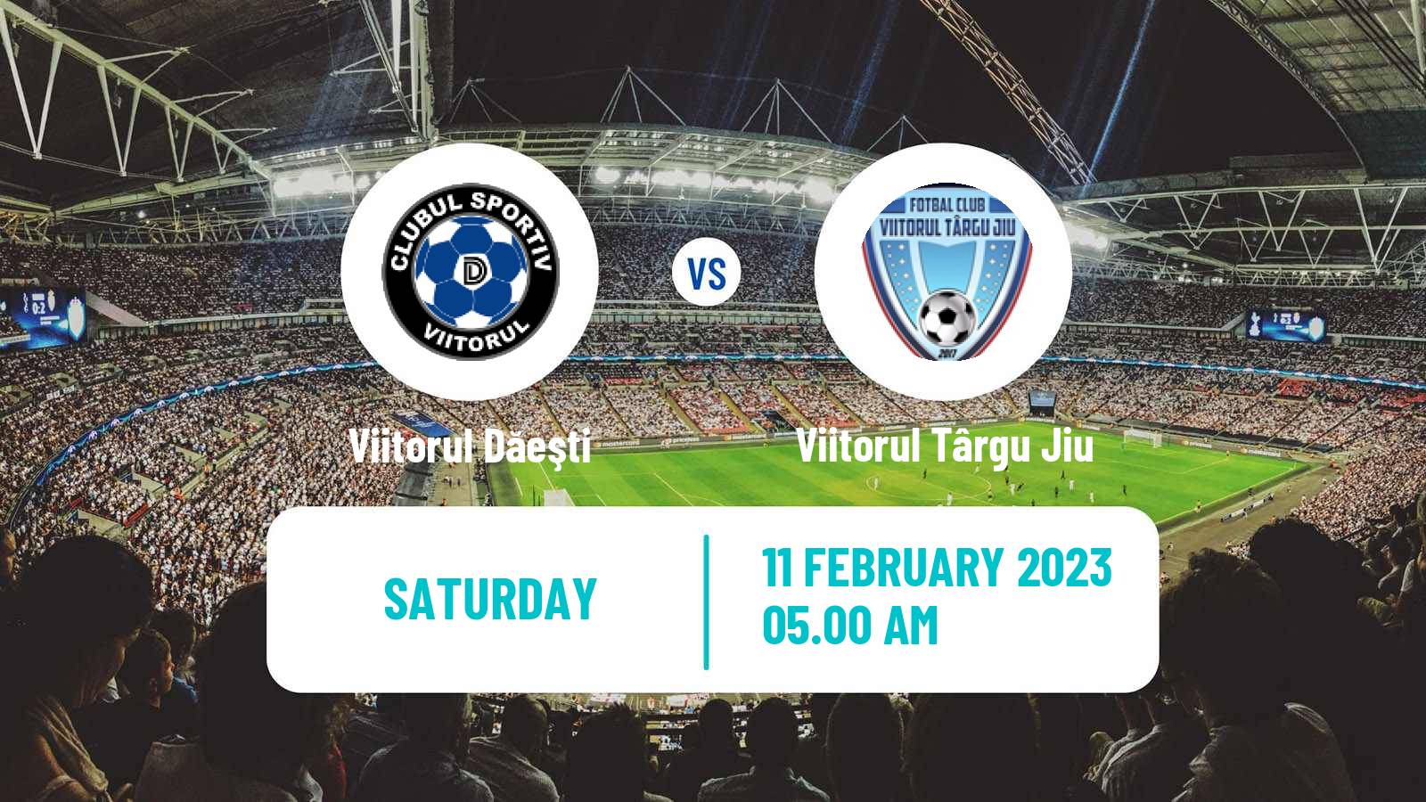 Soccer Club Friendly Viitorul Dăeşti - Viitorul Târgu Jiu