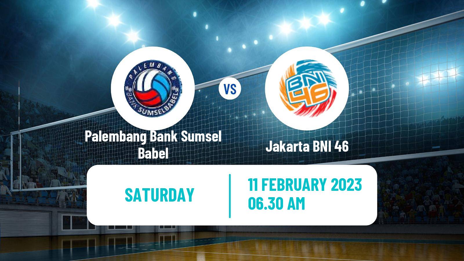 Volleyball Indonesian Proliga Volleyball Palembang Bank Sumsel Babel - Jakarta BNI 46