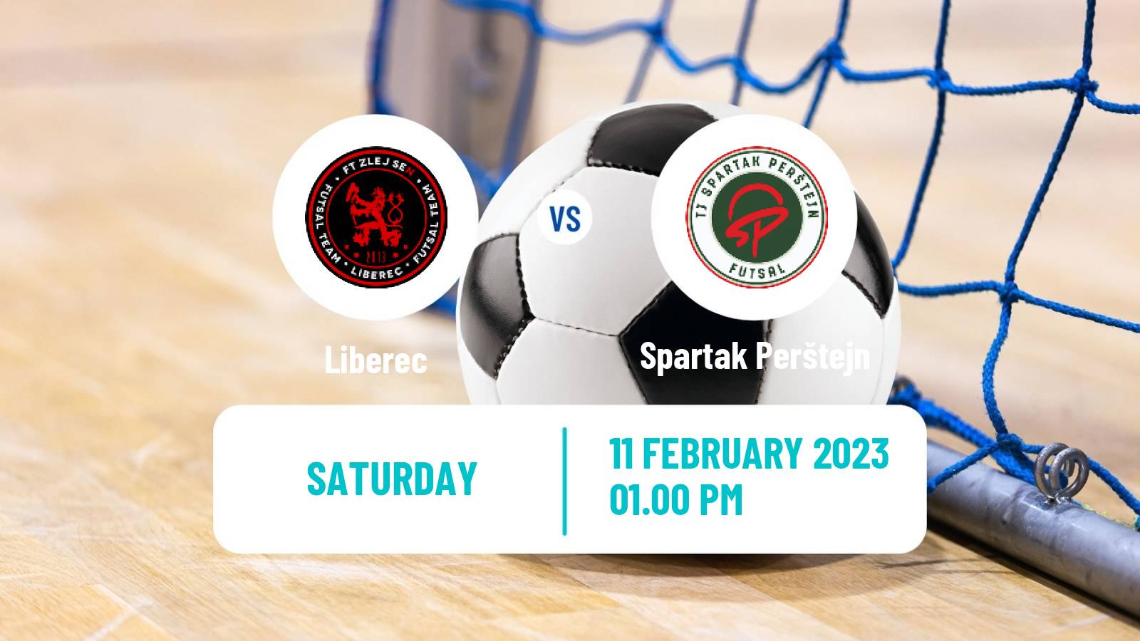 Futsal Czech 1 Futsal Liga Liberec - Spartak Perštejn