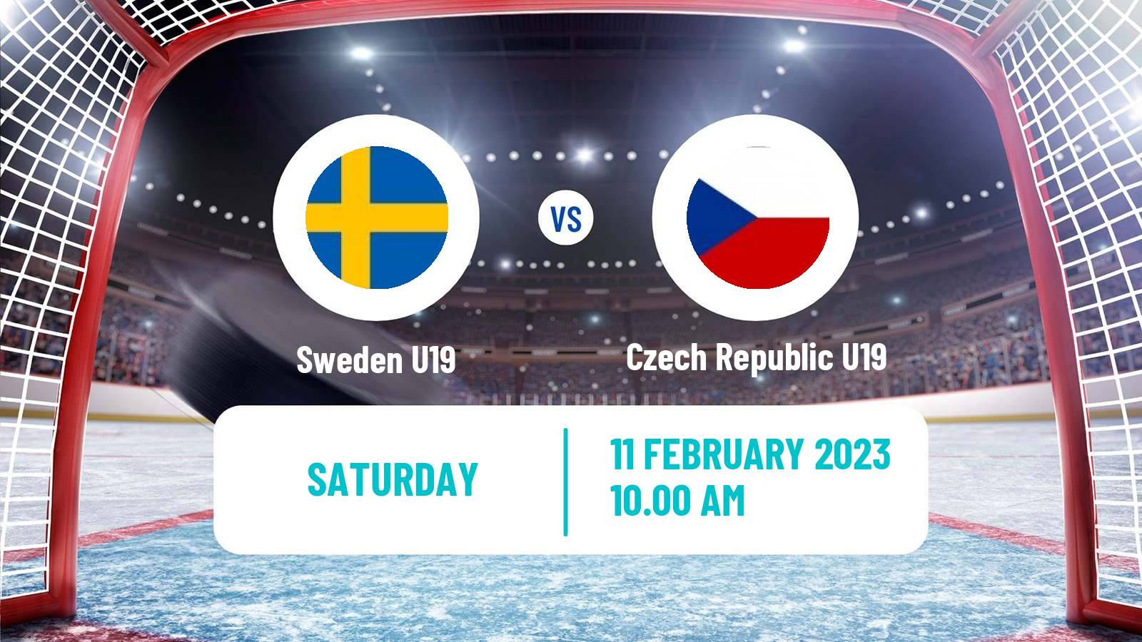 Hockey Friendly International Ice Hockey Sweden U19 - Czech Republic U19
