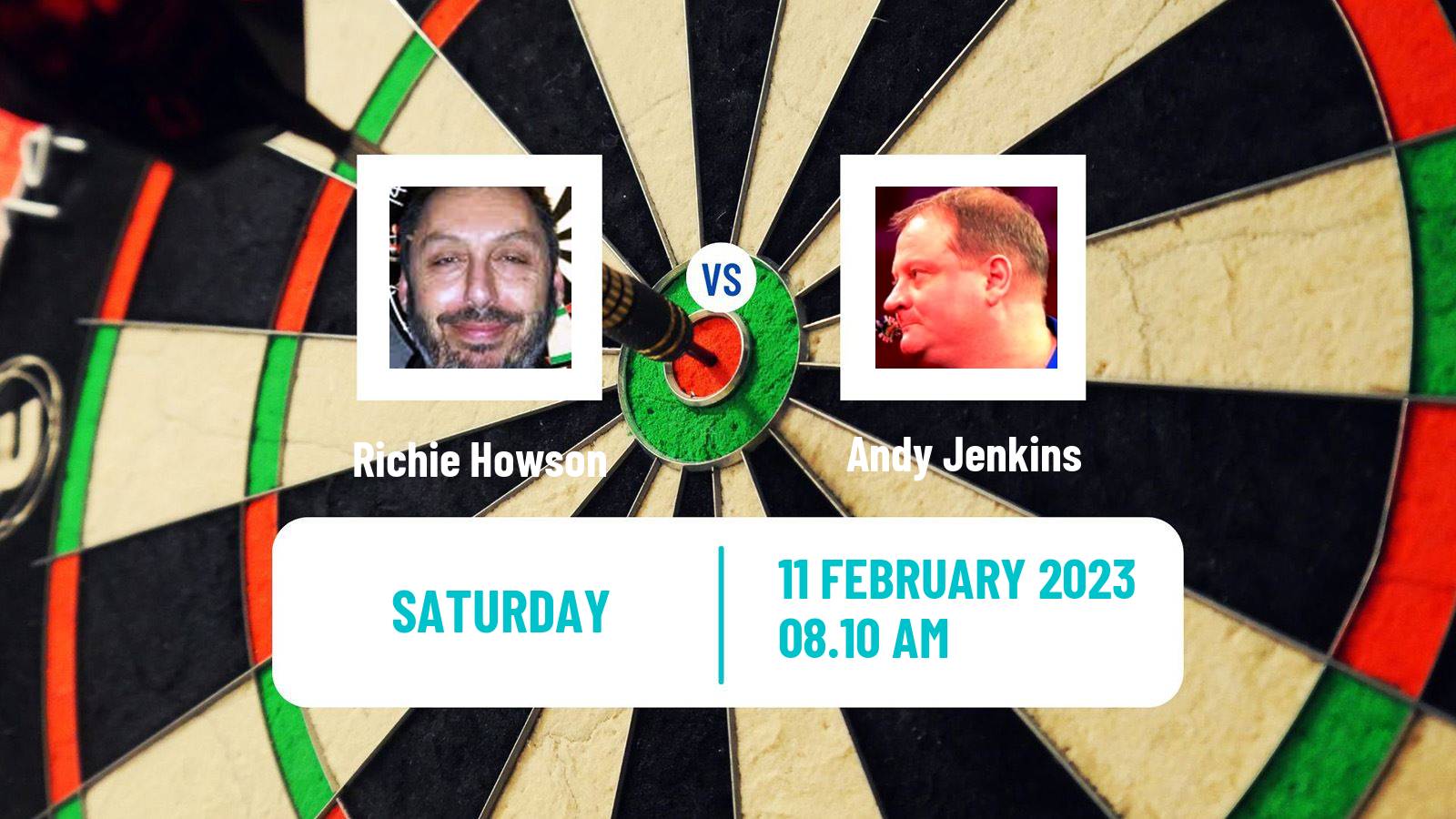 Darts Darts Richie Howson - Andy Jenkins