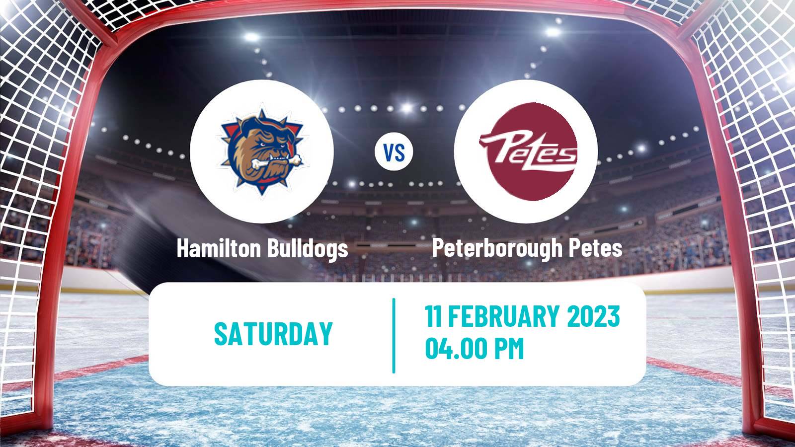 Hockey OHL Hamilton Bulldogs - Peterborough Petes