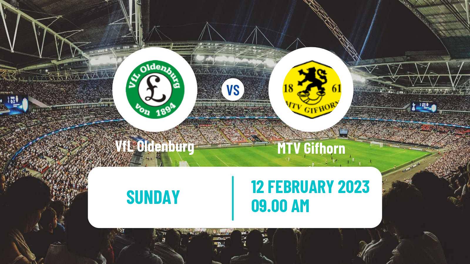 Soccer German Oberliga Niedersachsen VfL Oldenburg - Gifhorn