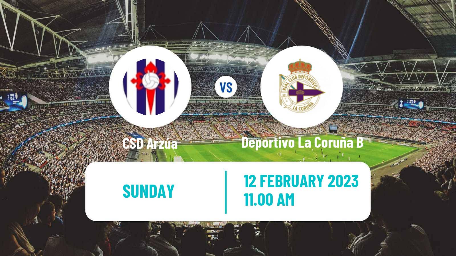 Soccer Spanish Tercera RFEF - Group 1 Arzúa - Deportivo La Coruña B