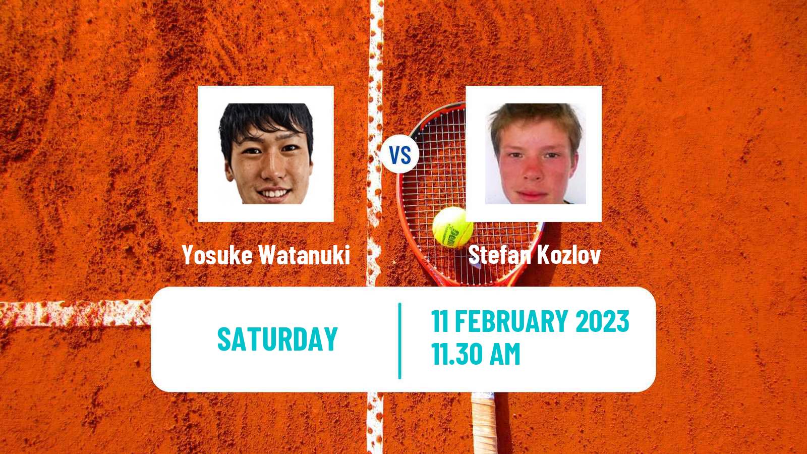 Tennis ATP Delray Beach Yosuke Watanuki - Stefan Kozlov