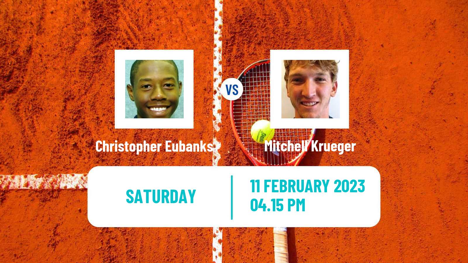 Tennis ATP Delray Beach Christopher Eubanks - Mitchell Krueger