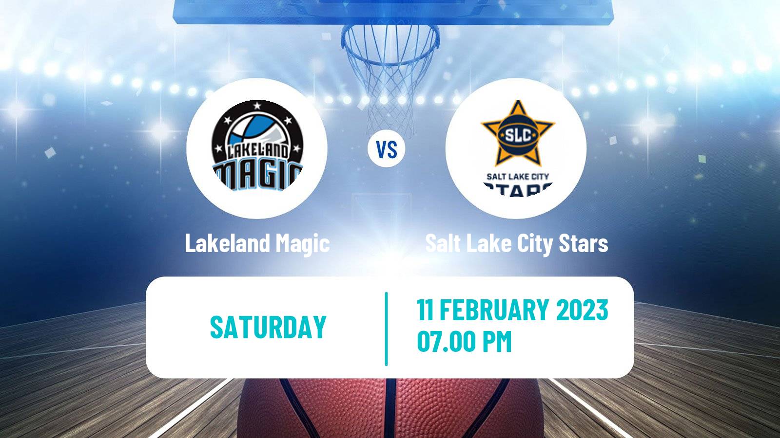 Basketball NBA G-League Lakeland Magic - Salt Lake City Stars