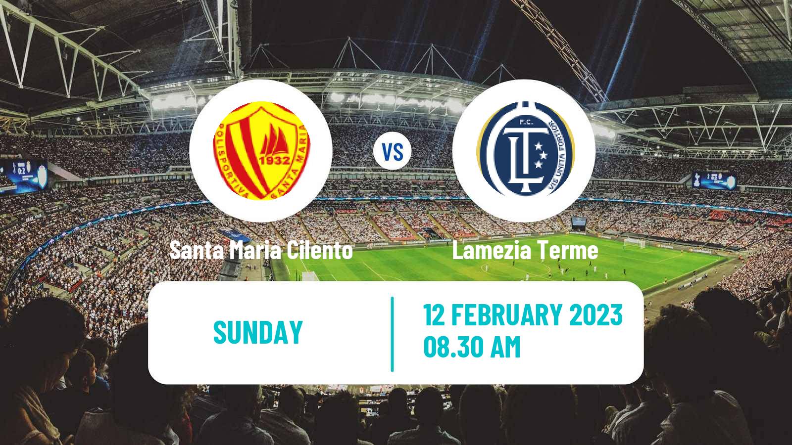 Soccer Italian Serie D - Group I Santa Maria Cilento - Lamezia Terme