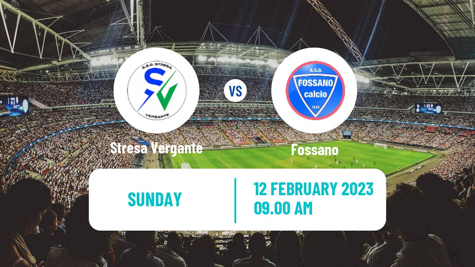 Soccer Italian Serie D - Group A Stresa Vergante - Fossano