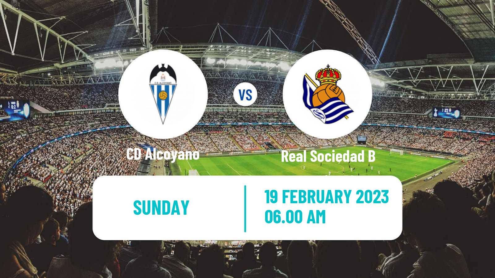 Soccer Spanish Primera RFEF Group 2 Alcoyano - Real Sociedad B
