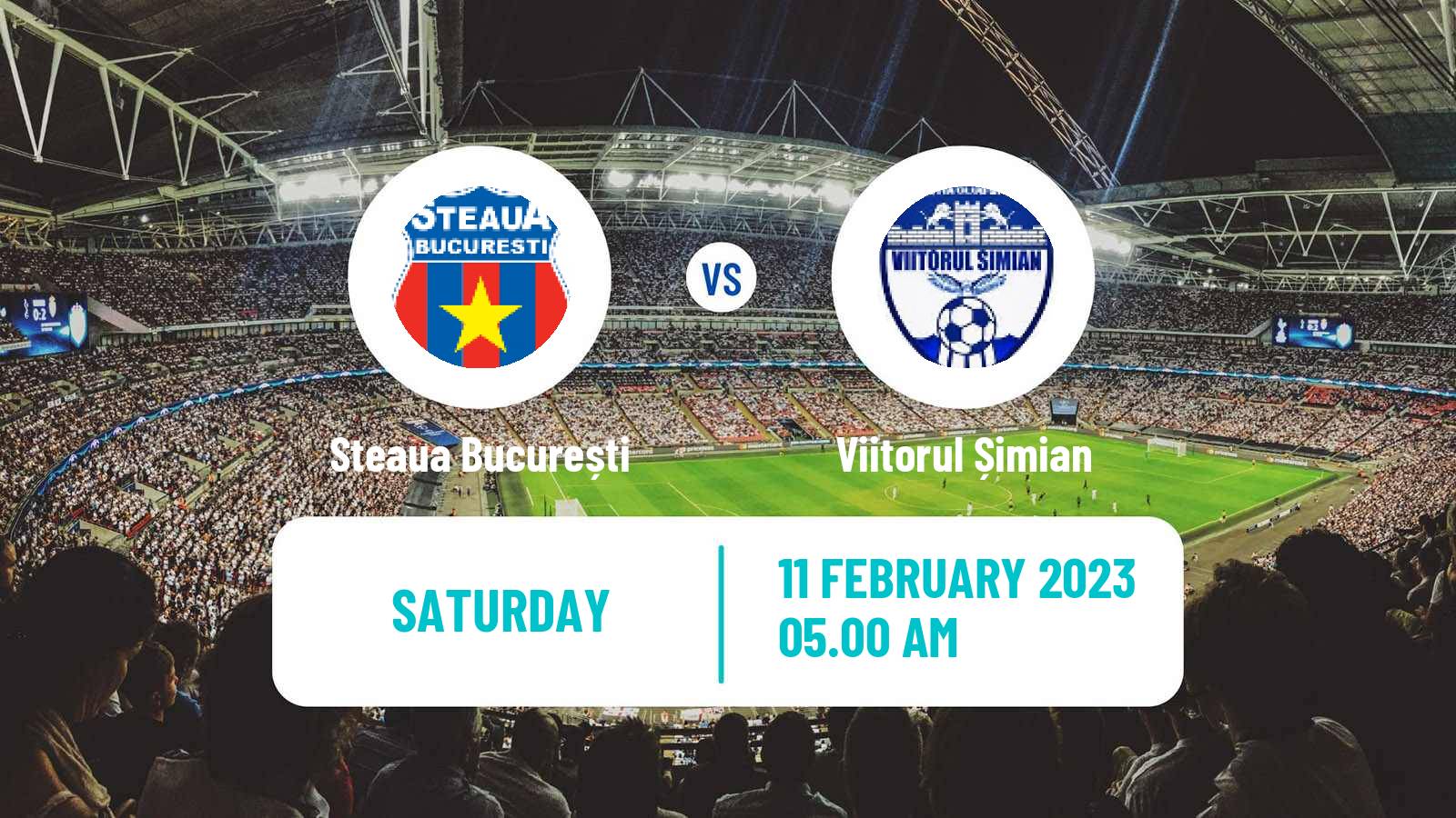 Soccer Club Friendly Steaua București - Viitorul Șimian