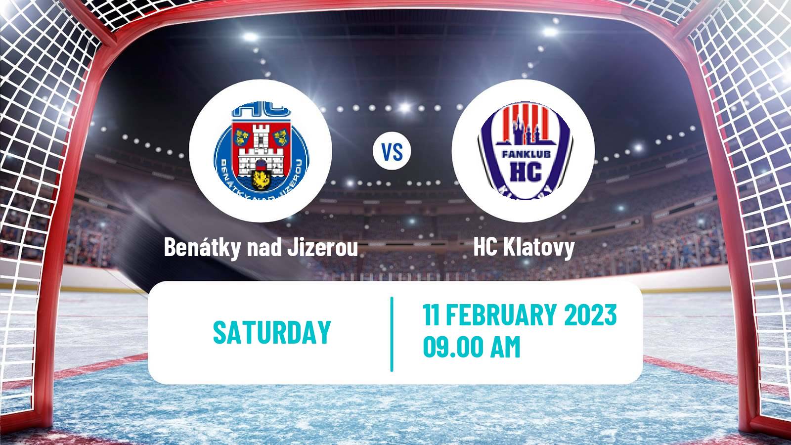 Hockey Czech 2 Liga Hockey West Benátky nad Jizerou - Klatovy