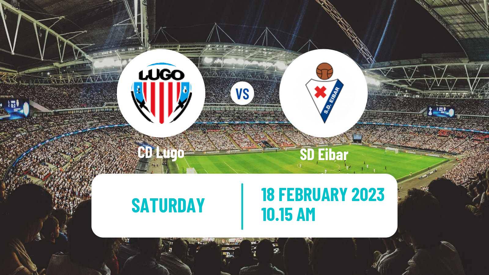 Soccer Spanish LaLiga2 Lugo - Eibar
