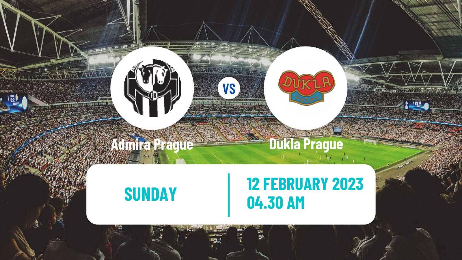 Soccer Club Friendly Admira Prague - Dukla Prague