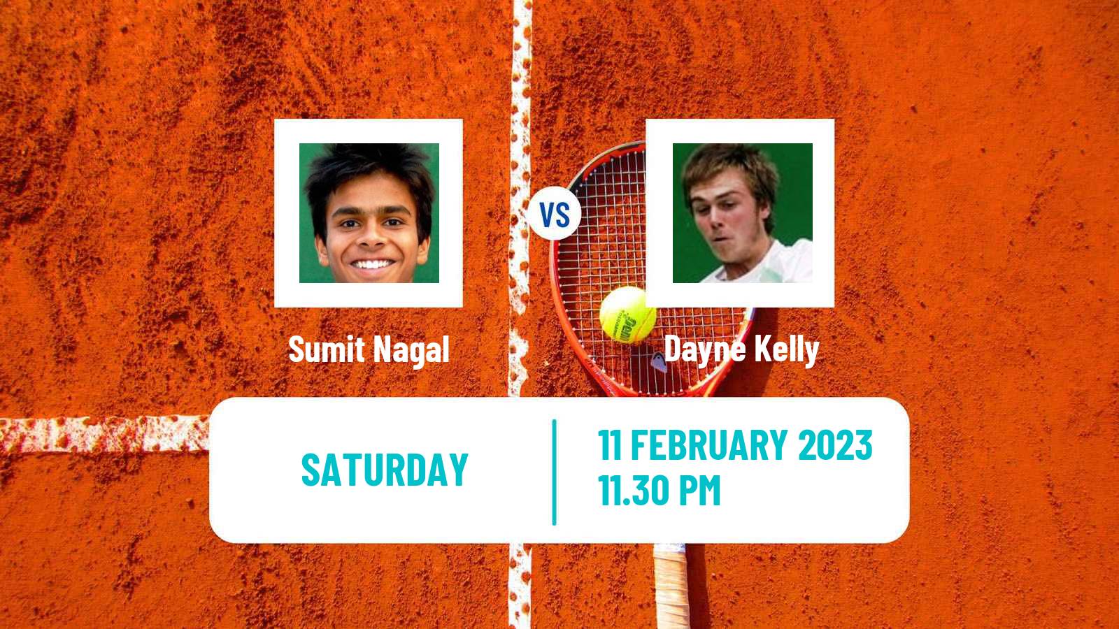 Tennis ATP Challenger Sumit Nagal - Dayne Kelly