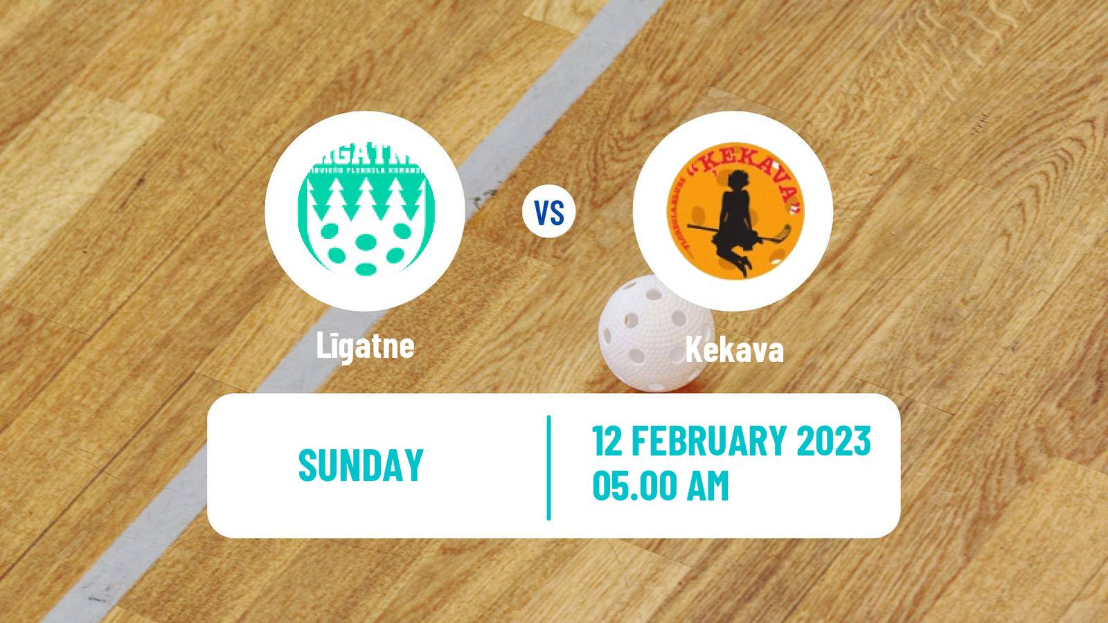 Floorball Latvian Elvi Liga Women Līgatne - Kekava