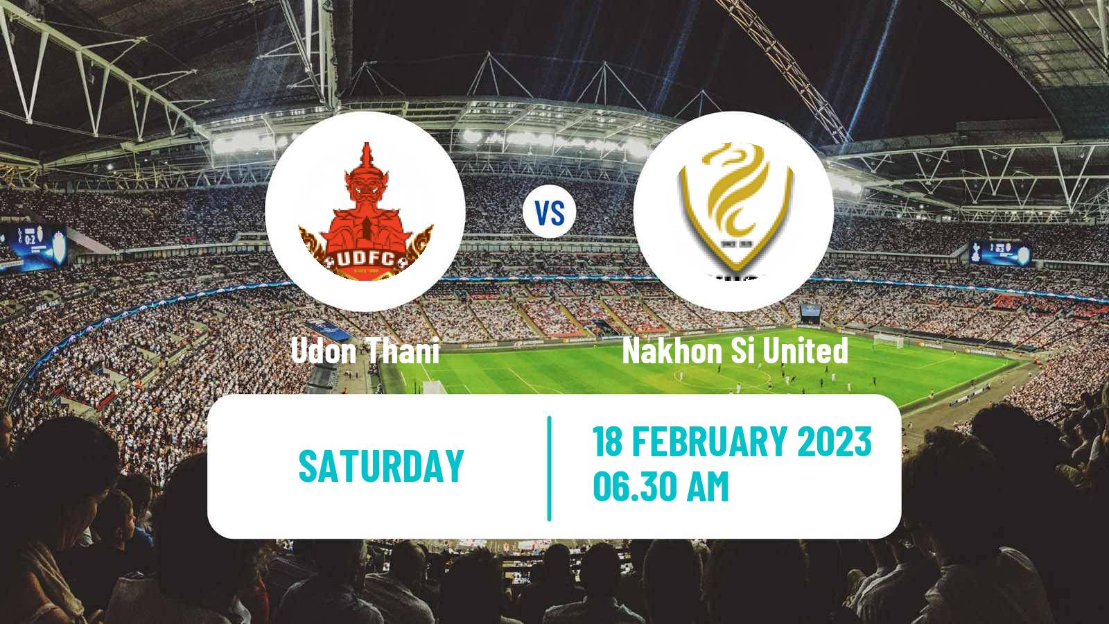 Soccer Thai League 2 Udon Thani - Nakhon Si United